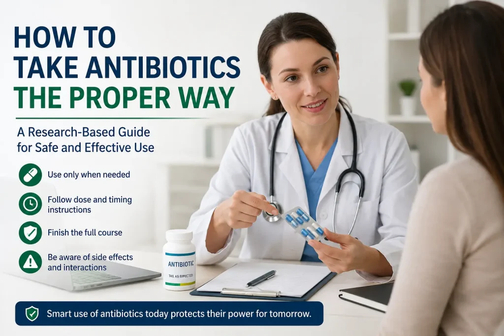How to Take Antibiotics Properly: Safe Use Guide